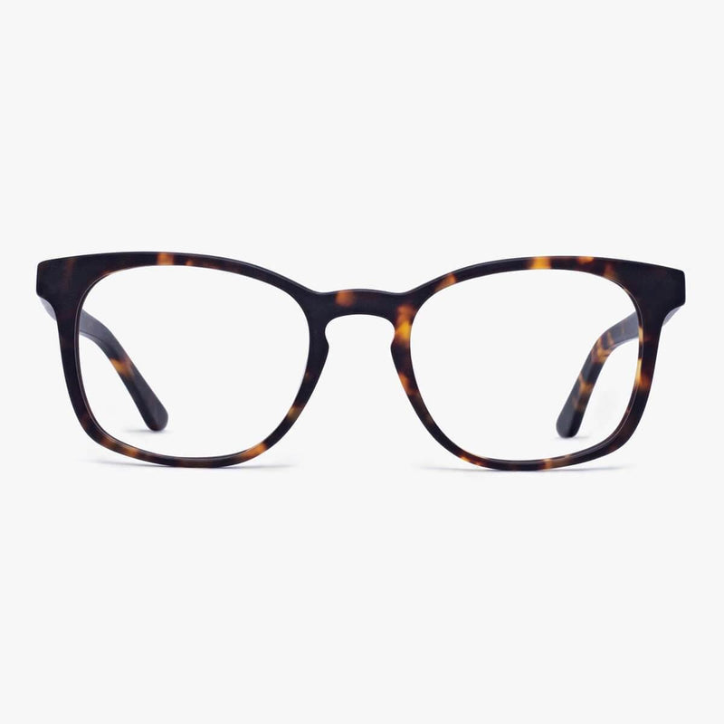 Bornholm Dark Turtle square tortoiseshell glasses