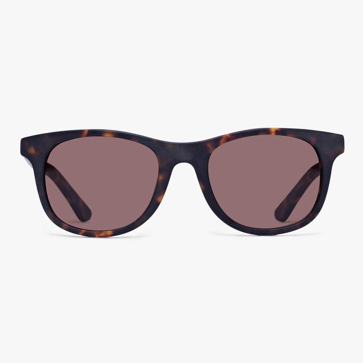 Luxreaders stylish Men's Malmö Dark Turtle Sunglasses. Made from Acetate in a Square shape.