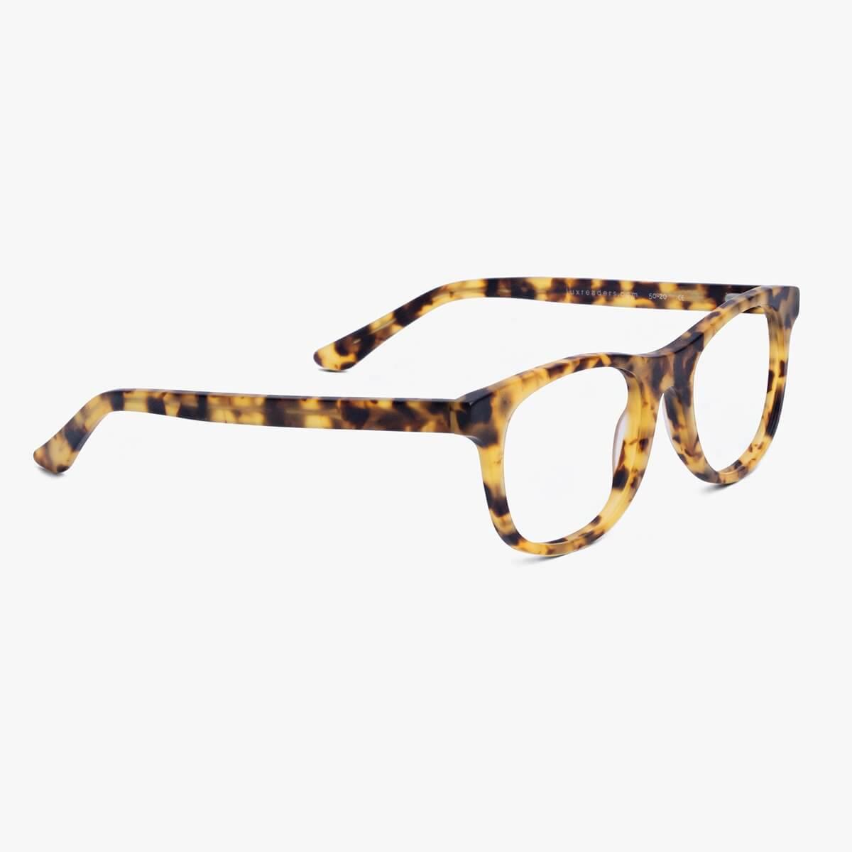 Tortoiseshell women's Malmö Light Turtle glasses with a sleek square frame
