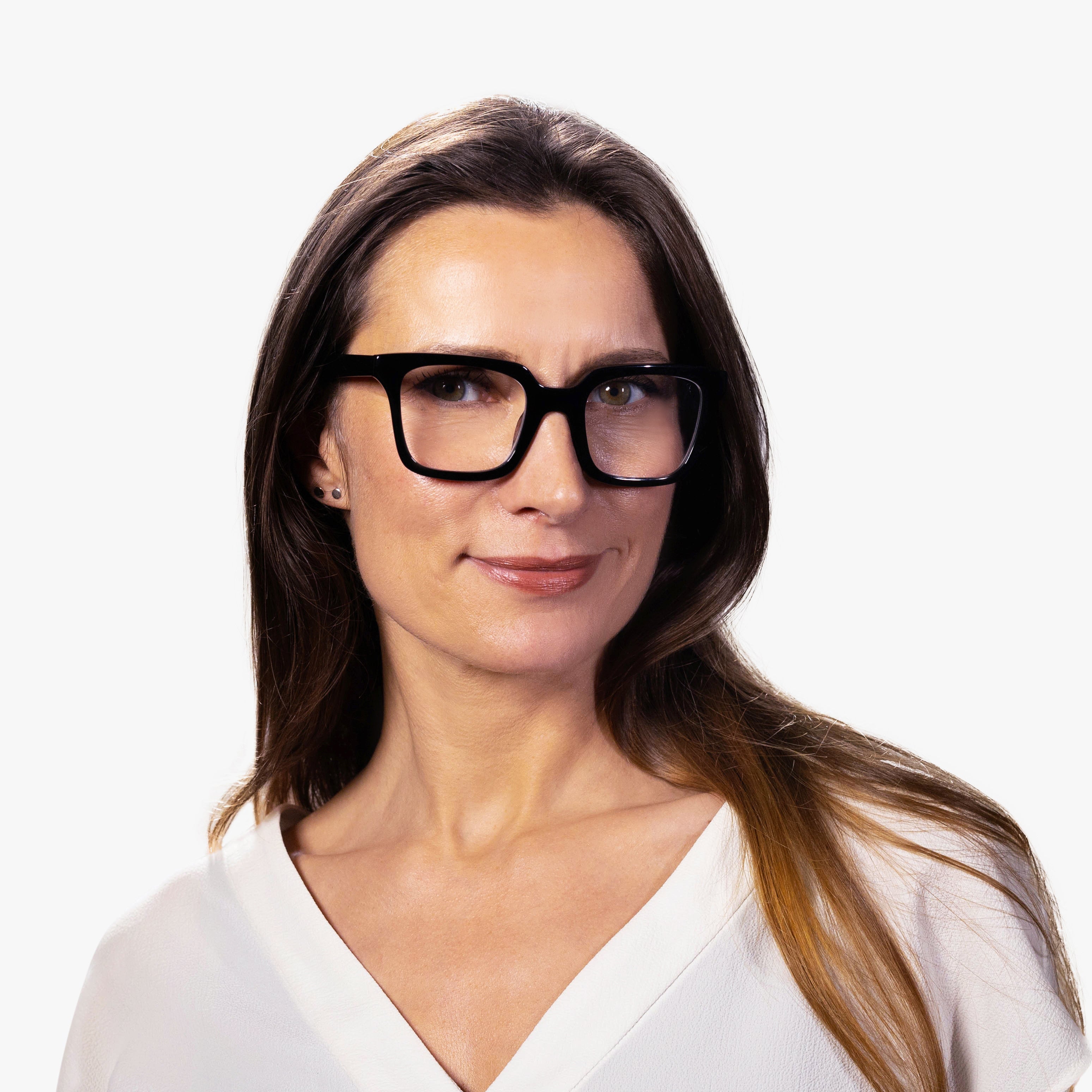 Person wearing Women's Tisvilde Black glasses