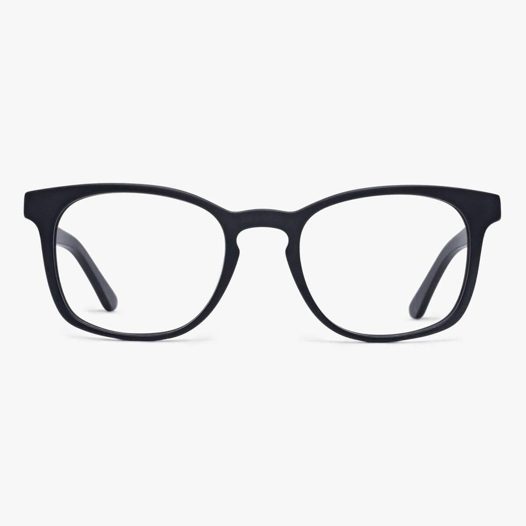 Buy Men's Baker Black Reading glasses - Luxreaders.com