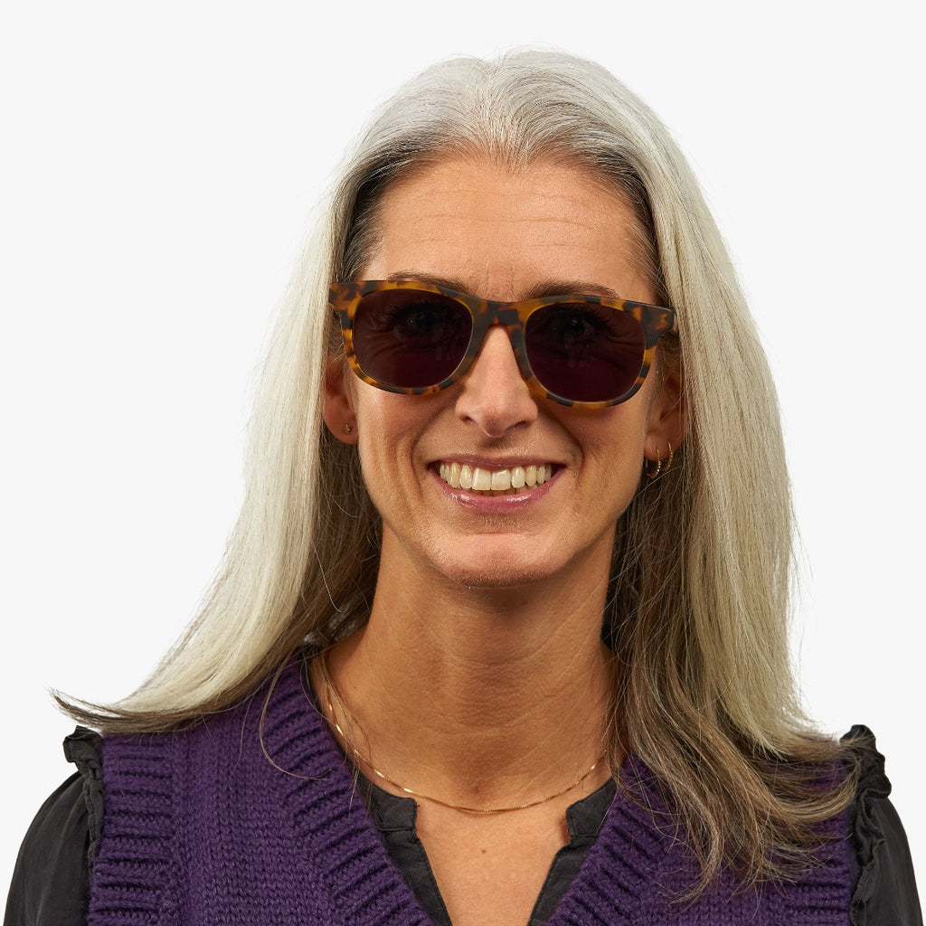 Women's Evans Light Turtle Sunglasses - Luxreaders.com