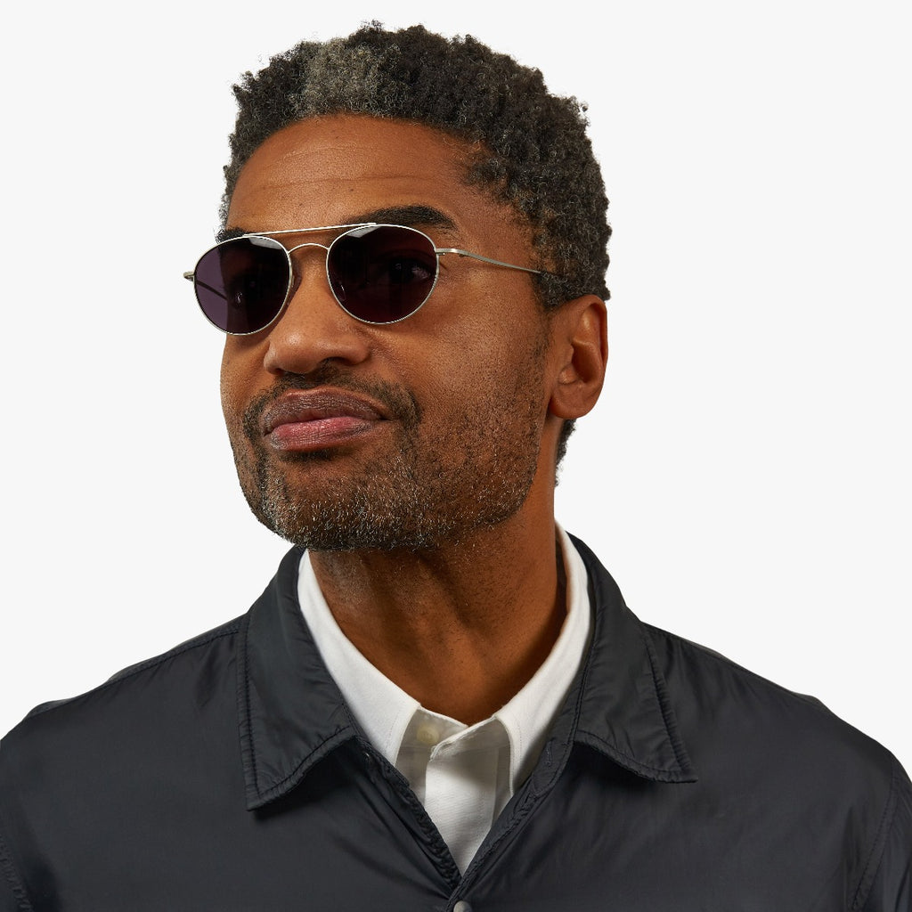 Men's Williams Steel Sunglasses - Luxreaders.com