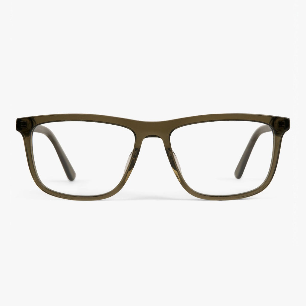Buy Adams Shiny Olive Reading glasses - Luxreaders.com