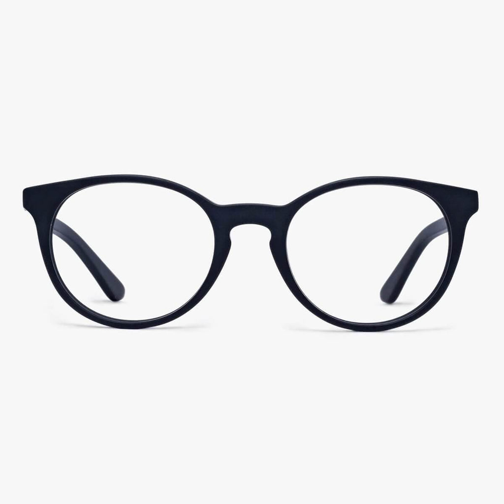 Buy Men's Cole Black Blue light glasses - Luxreaders.com