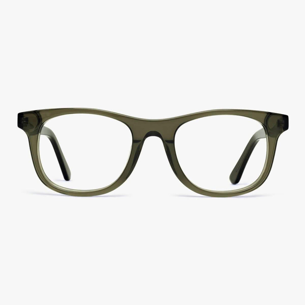 Buy Evans Shiny Olive Reading glasses - Luxreaders.com