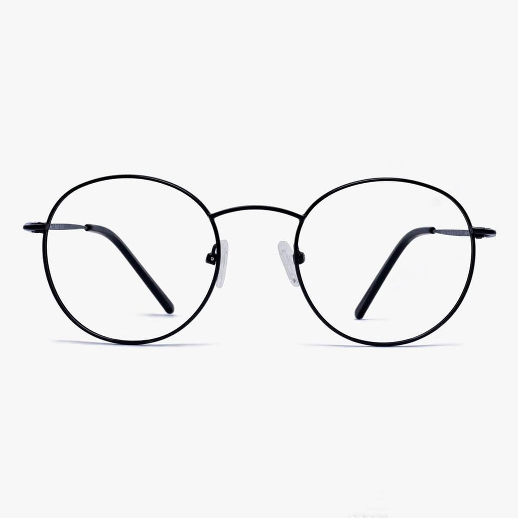 Buy Men's Miller Black Reading glasses - Luxreaders.com