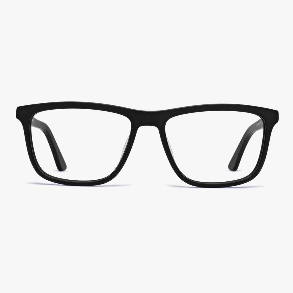 Buy Men's Adams Black Reading glasses - Luxreaders.com