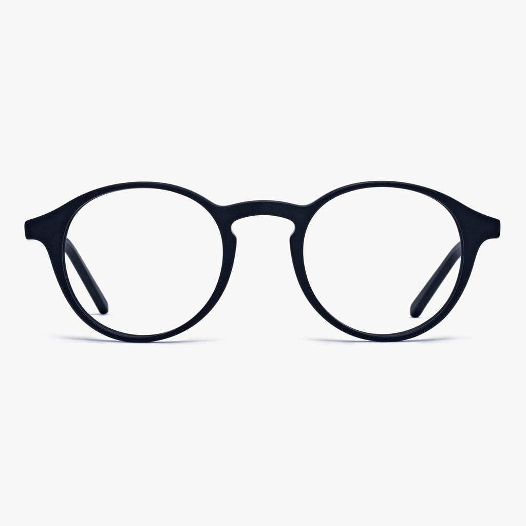 Buy Quincy Black Reading glasses - Luxreaders.com