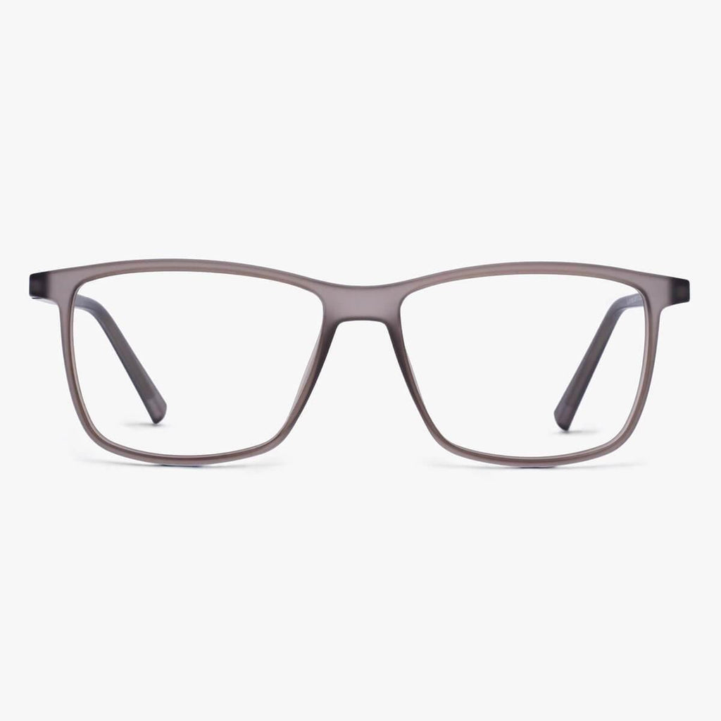 Wybierz Men's Hunter Grey Okulary na światło niebieskie - Luxreaders.pl