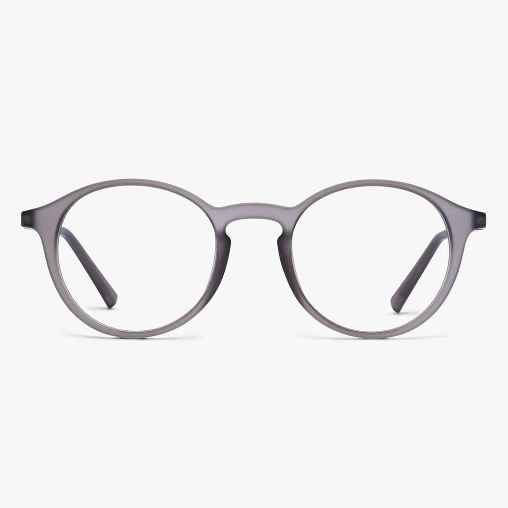 Buy Men's Wood Grey Reading glasses - Luxreaders.com