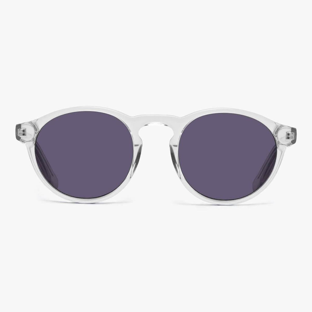 Buy Men's Morgan Crystal White Sunglasses - Luxreaders.com