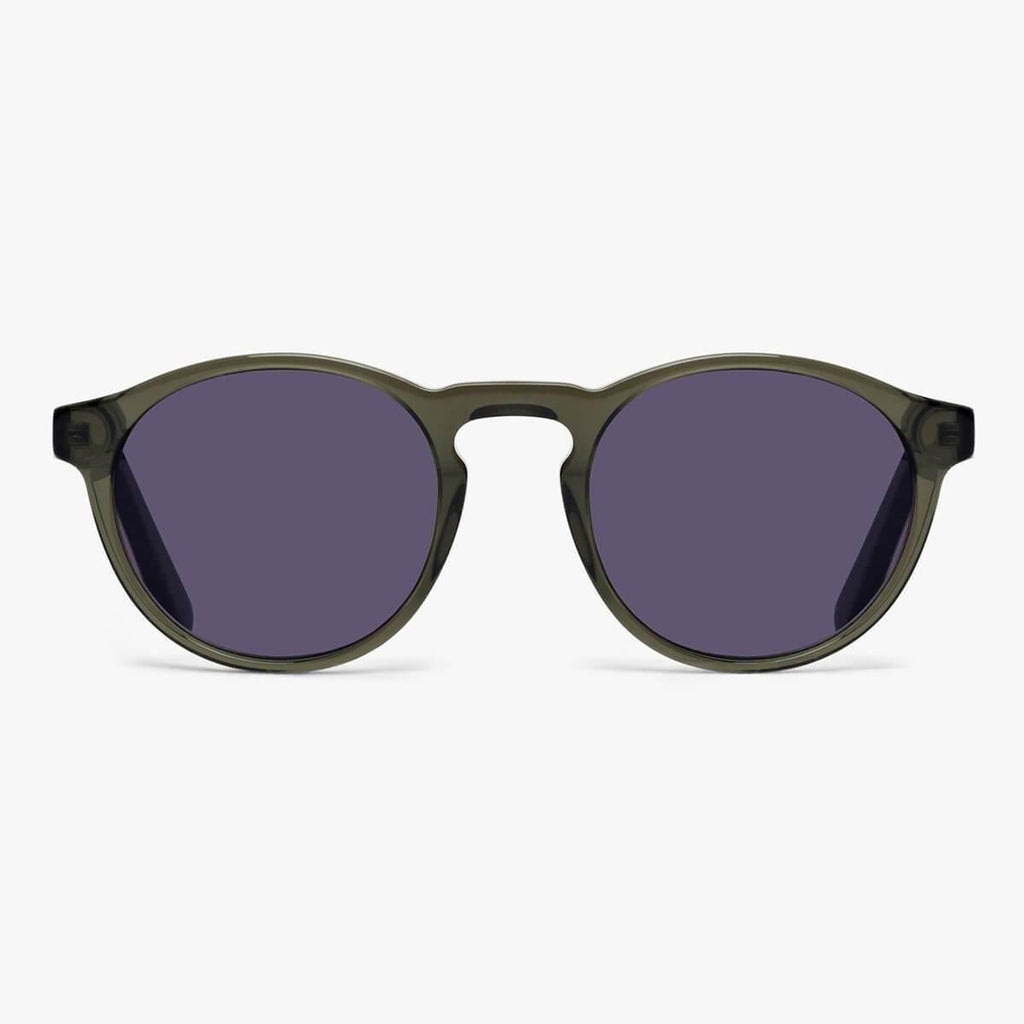 Buy Morgan Shiny Olive Sunglasses - Luxreaders.com