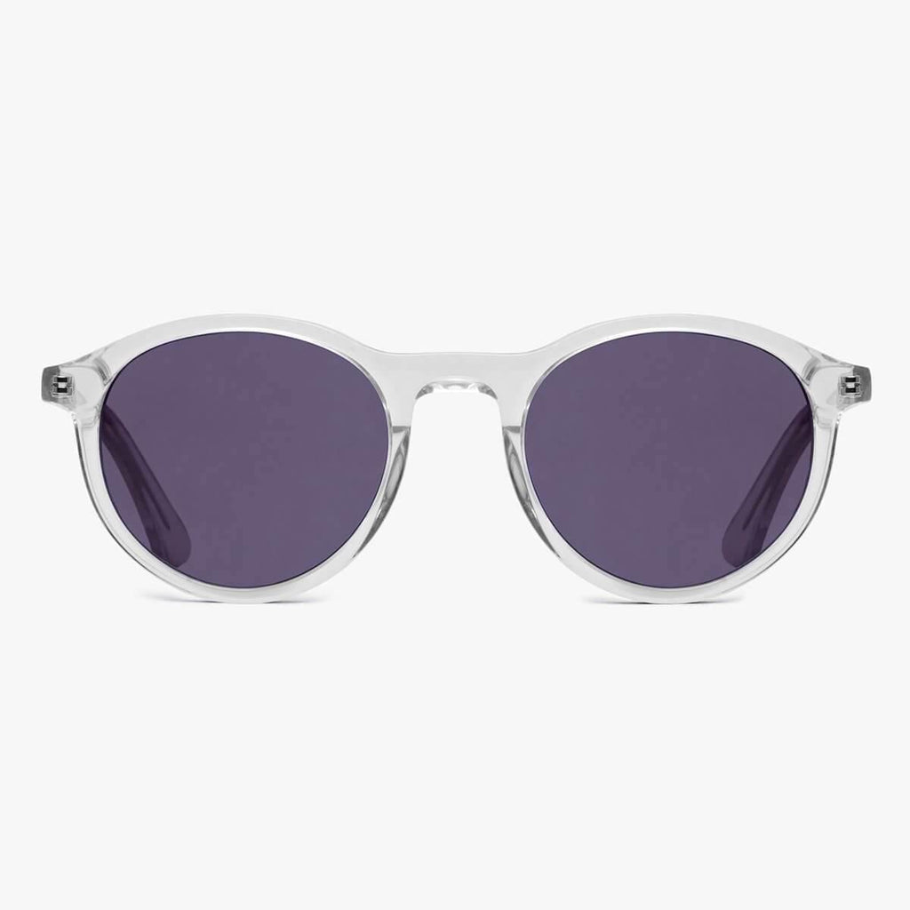 Buy Women's Walker Crystal White Sunglasses - Luxreaders.com