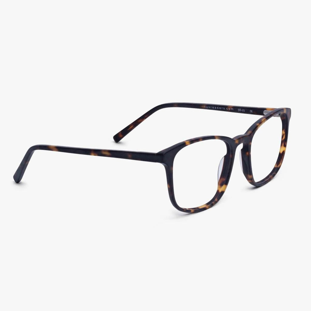 Men's Taylor Dark Turtle Reading glasses - Luxreaders.com