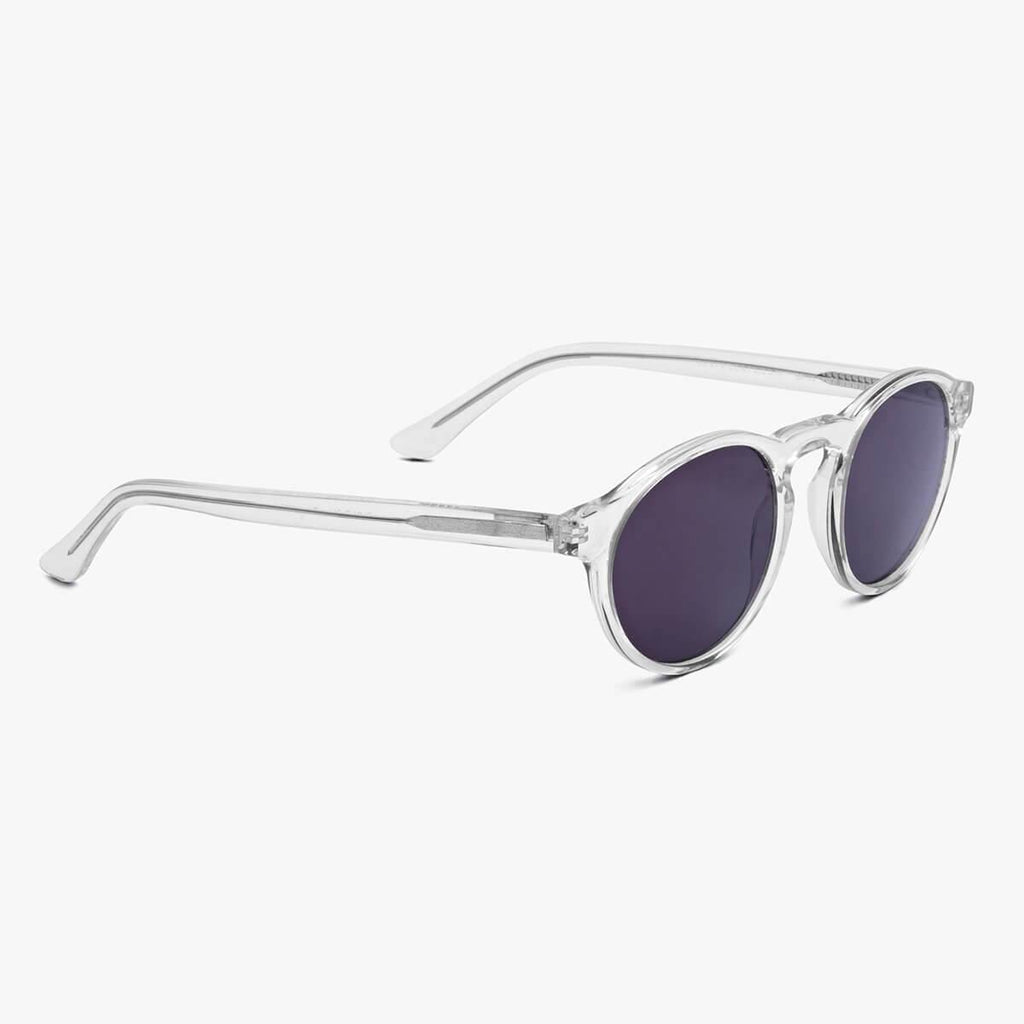 Women's Morgan Crystal White Sunglasses - Luxreaders.com