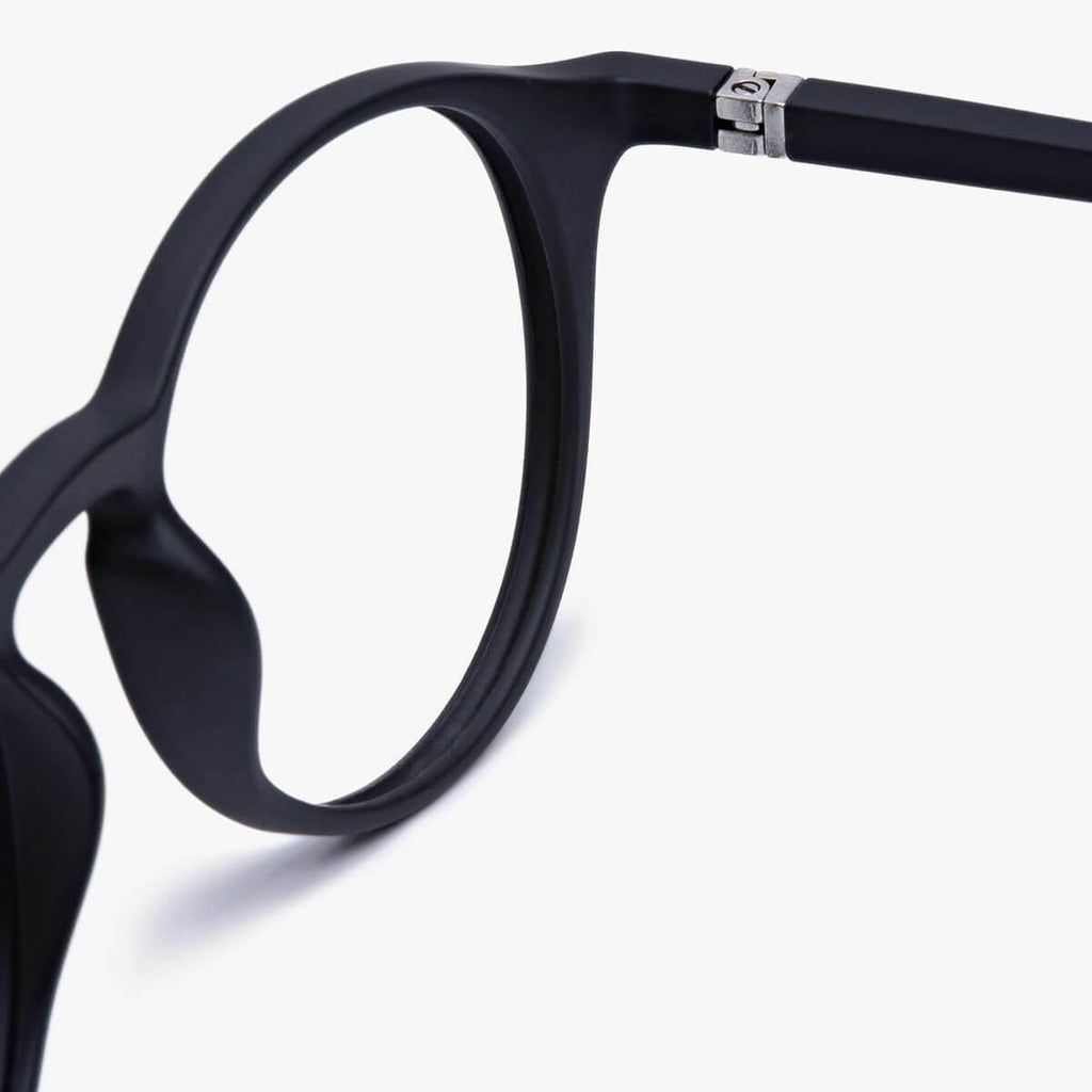 Men's Wood Black Blue light glasses - Luxreaders.com