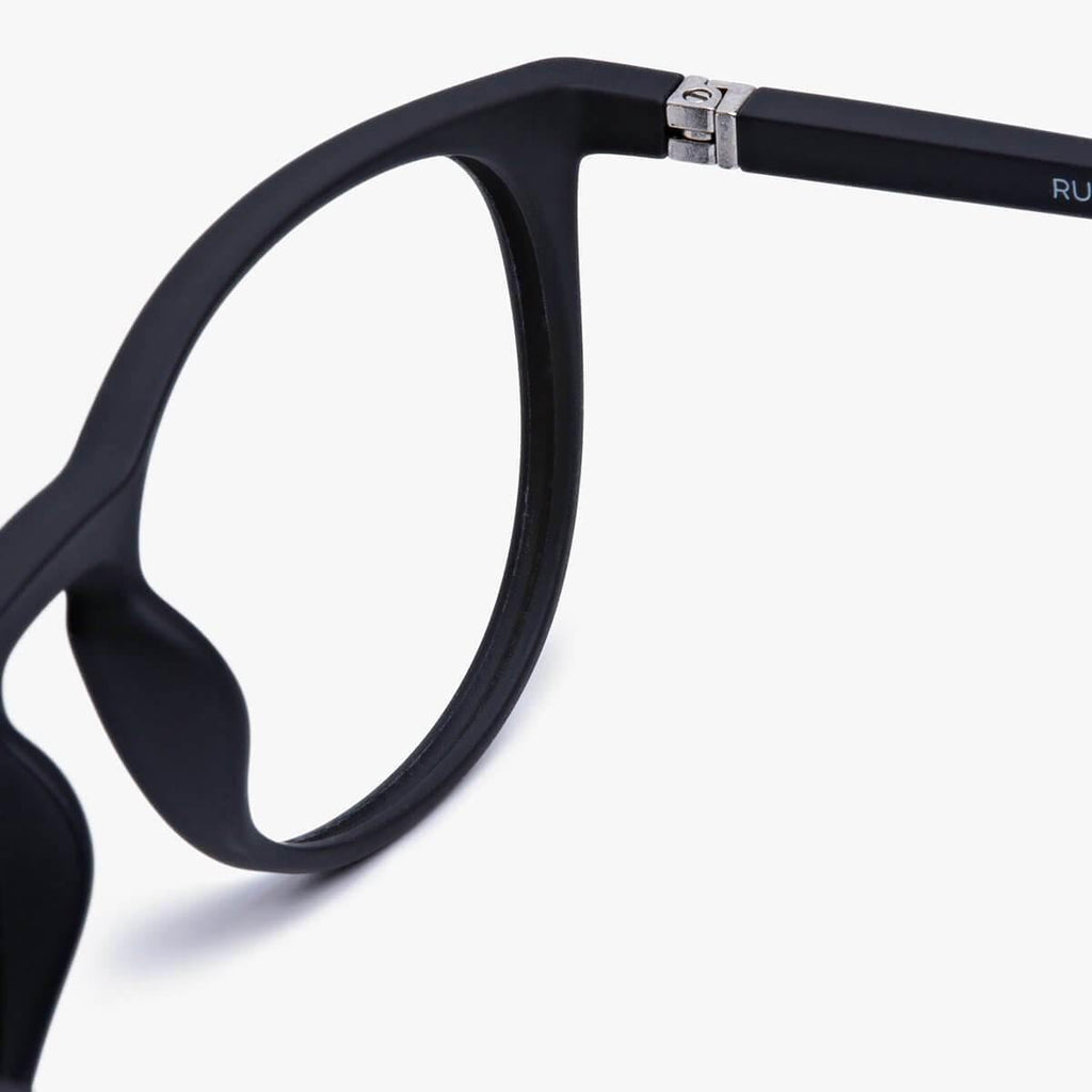 Edwards Black Reading glasses - Luxreaders.com