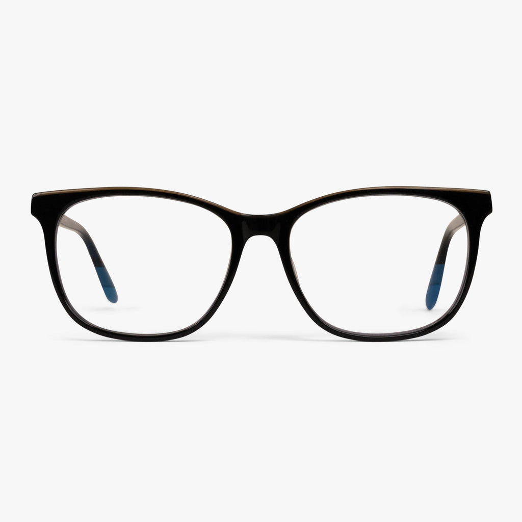 Buy Women's Jones Black Blue light glasses - Luxreaders.com