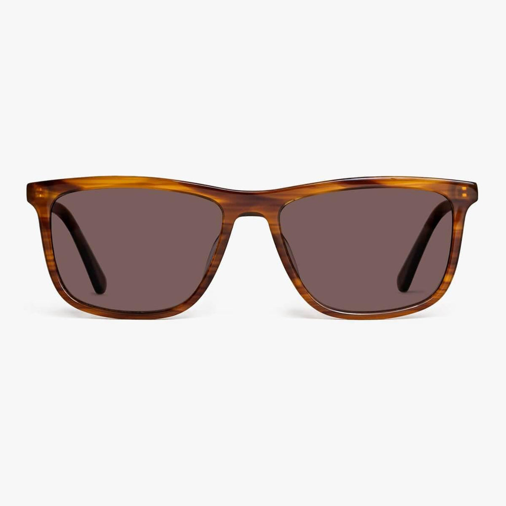 Buy Adams Shiny Walnut Sunglasses - Luxreaders.com
