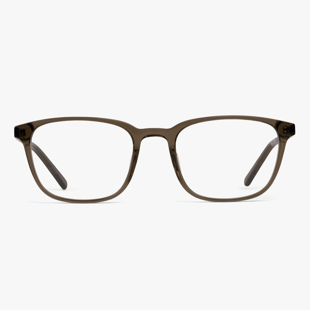 Buy Taylor Shiny Olive Blue light glasses - Luxreaders.com