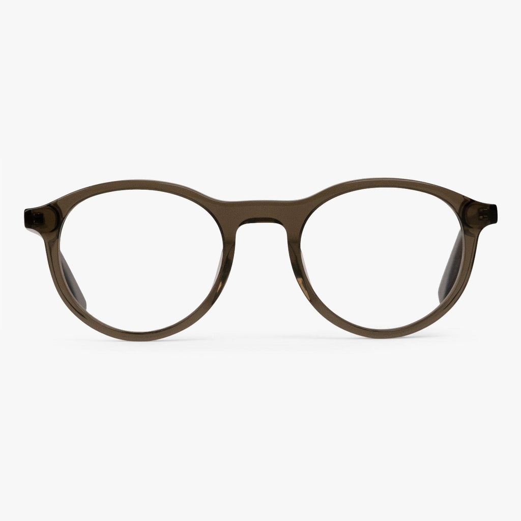 Buy Walker Shiny Olive Reading glasses - Luxreaders.com